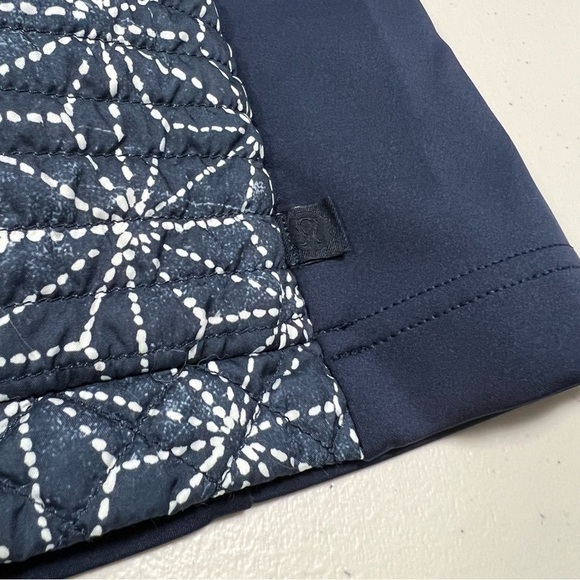 Lululemon Cardigan & Again Exploded Sashiko Star Inkwell Ghost / Inkwell - Picture 9 of 13